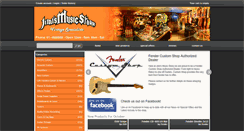 Desktop Screenshot of jimismusicstore.ie